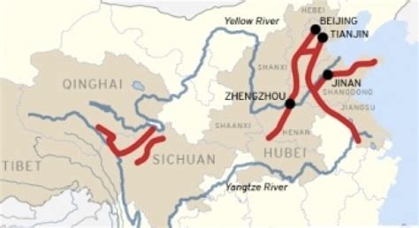 chine nouveau canaux deau
